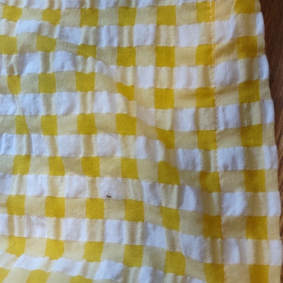 Old Navy Yellow Gingham Maxi Dress - Picture 5 of 7